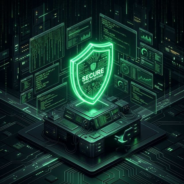 Cyberpunk Hacker View